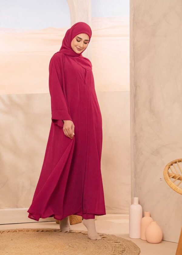 Fatema Abaya (Maroon)