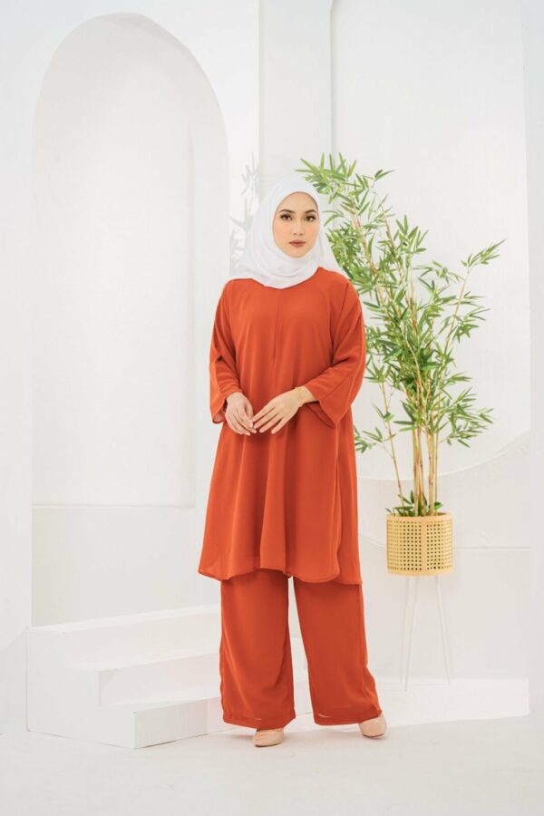 Delaila Kaftan (Brick Orange)