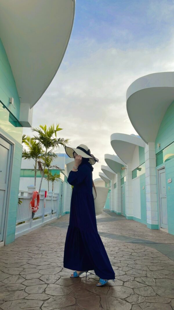 Marissa Dress (Navy Blue)