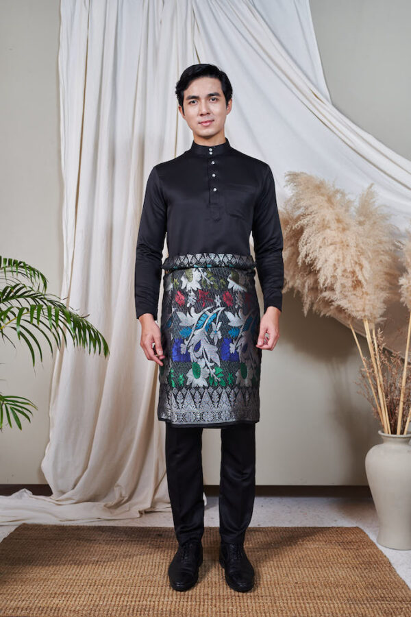 Baju Melayu Yusuf (Black)