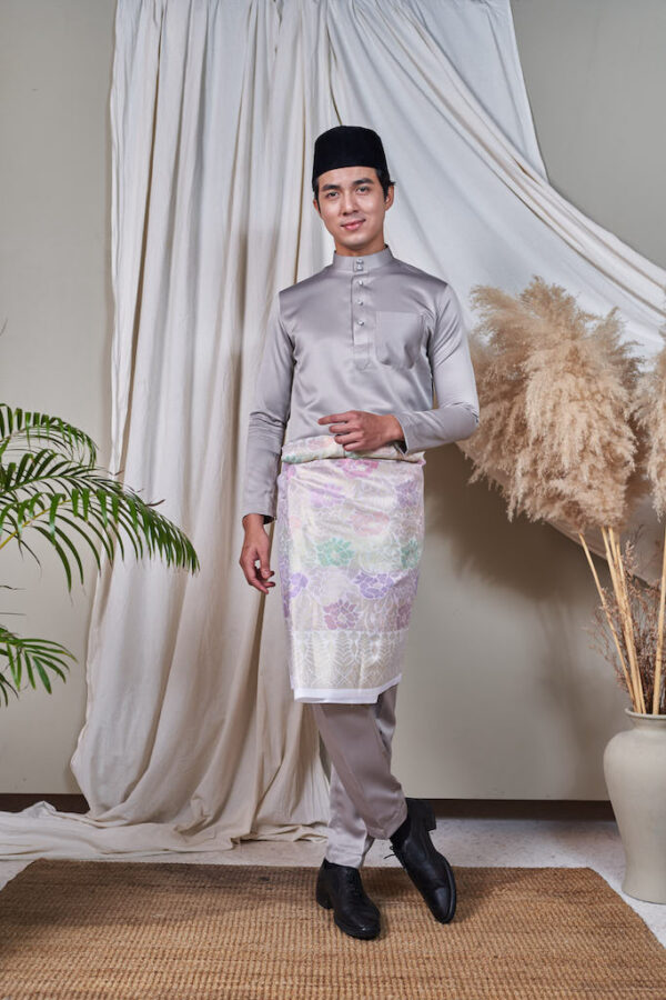 Baju Melayu Yusuf (Grey)
