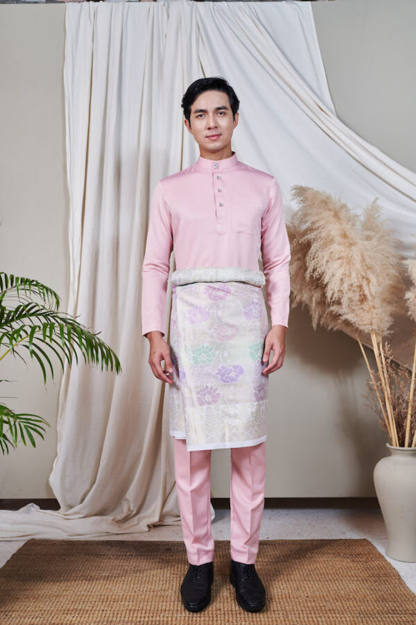 Baju Melayu Yusuf (Baby Pink)