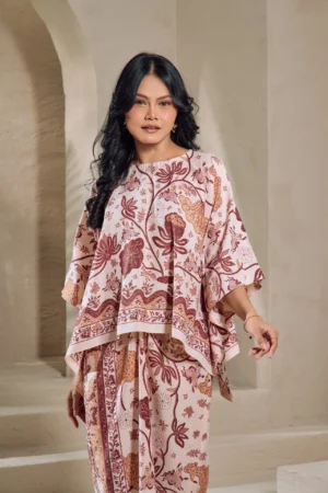 Kurung Mekar Batik (Brown)