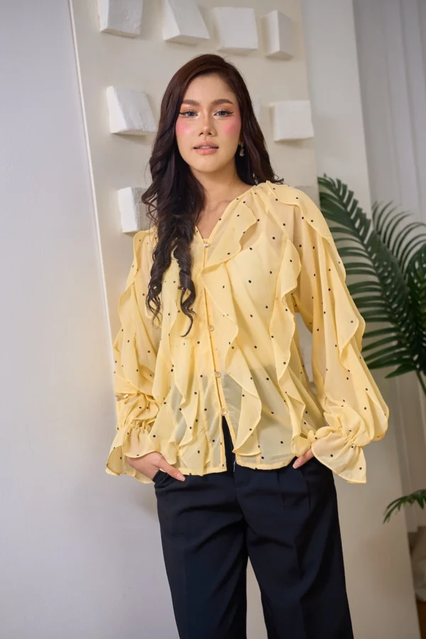 Melisa Polka Soft Yellow